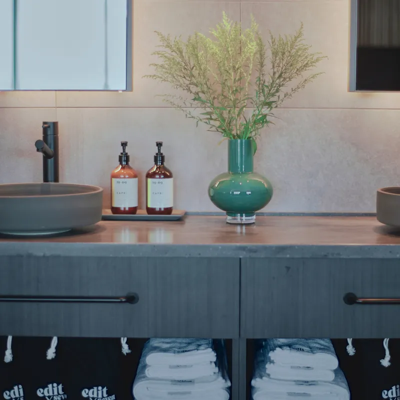 バスルームの洗面台